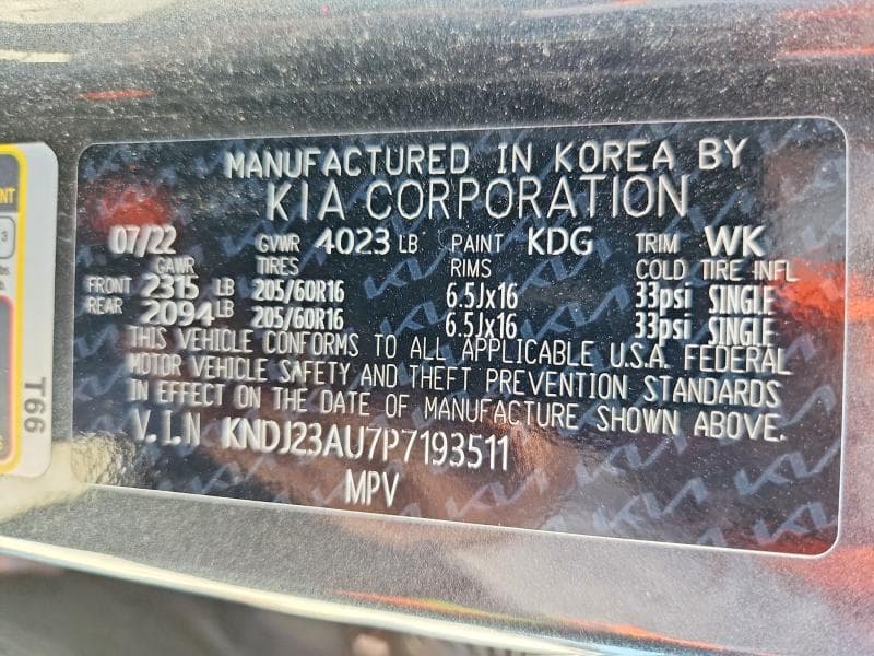 2023 KIA SOUL S 13