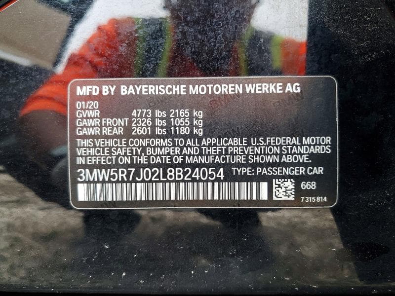 2020 BMW 330XI 12