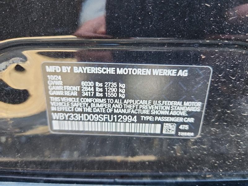 2025 BMW I4 M50 12