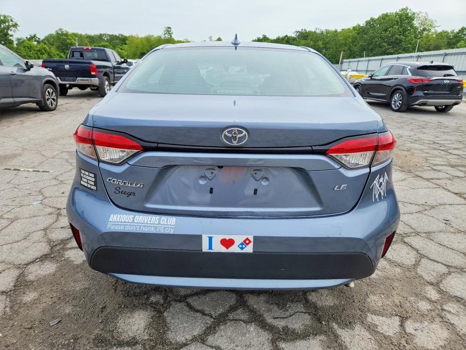2020 TOYOTA COROLLA LE LE 6