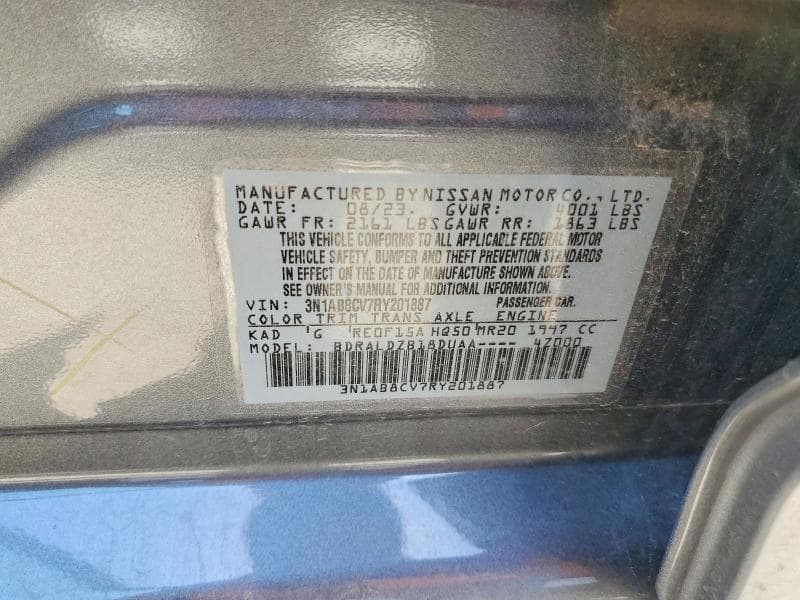 2024 NISSAN SENTRA SV SV 12
