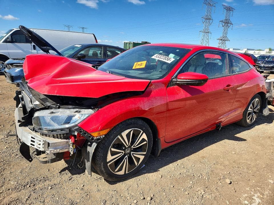 2017 HONDA CIVIC EX 1