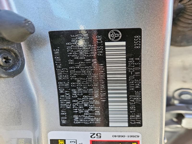 2023 TOYOTA CAMRY SE SE 13