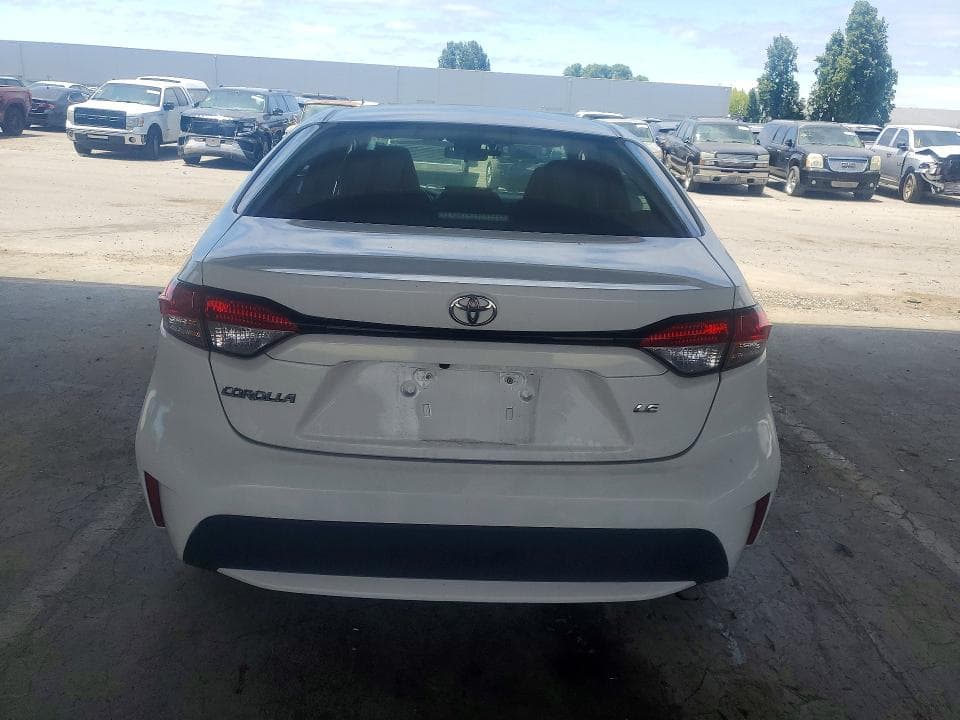 2022 TOYOTA COROLLA LE LE 6