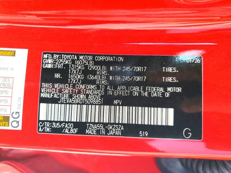 2026 TOYOTA 4RUNNER SR5 13