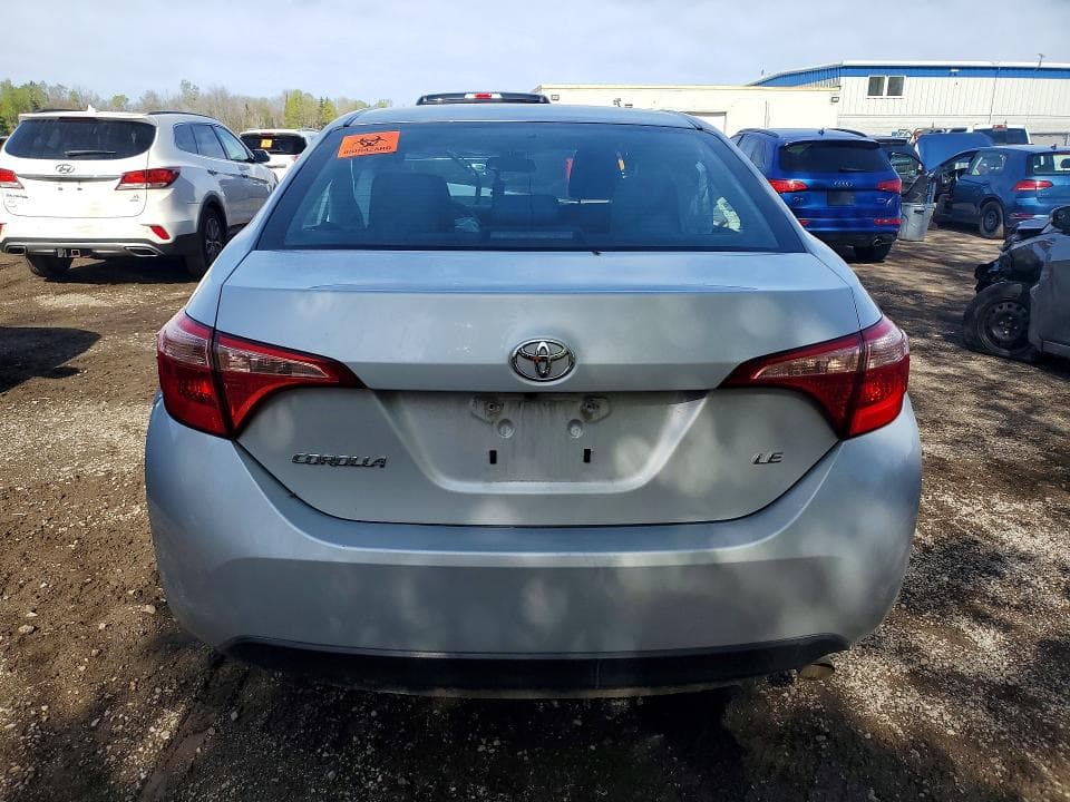 2019 TOYOTA COROLLA L 6