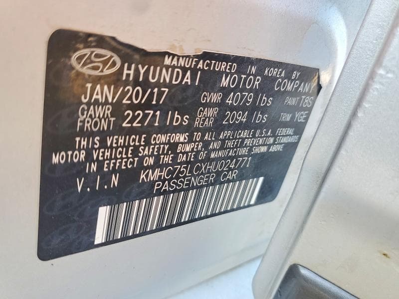 2017 HYUNDAI IONIQ HYBRID SEL 13
