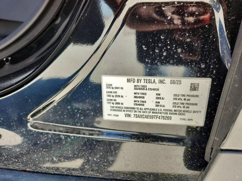 2026 TESLA MODEL X 13