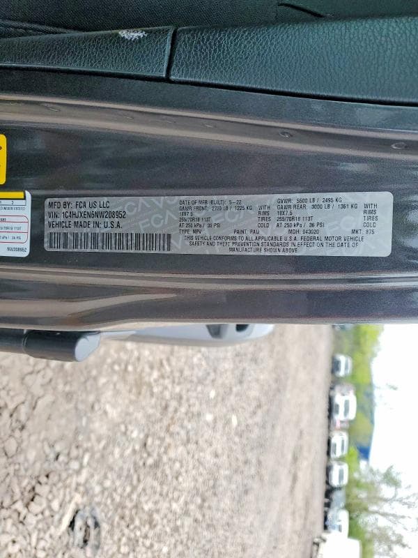 2022 JEEP WRANGLER UNLIMITED SAHARA 12