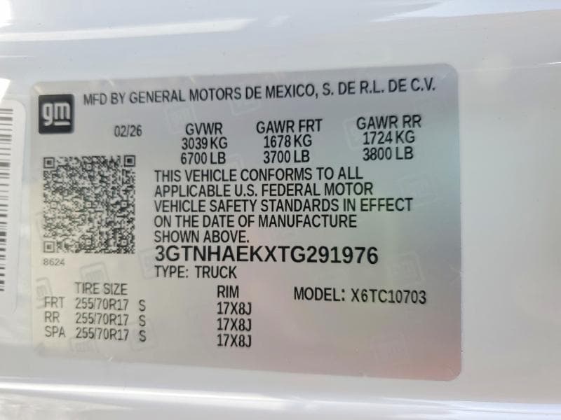 2026 GMC SIERRA C1500 12