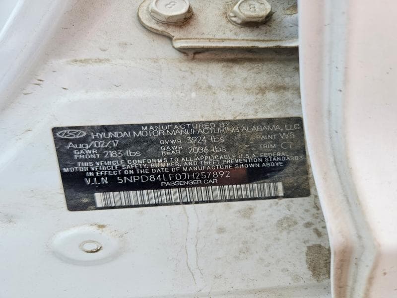 2018 HYUNDAI ELANTRA SEL 12
