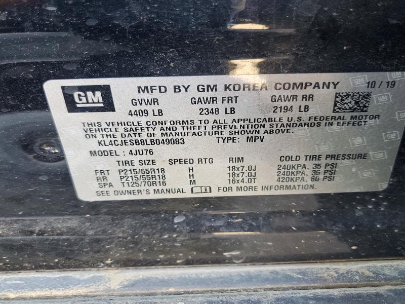 2020 BUICK ENCORE PREFERRED PREFERRED 13