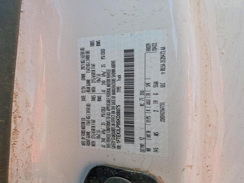 2025 FORD F150 12