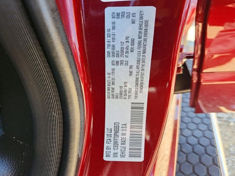 2023 RAM 1500 BIG HORN BIG HORN 13