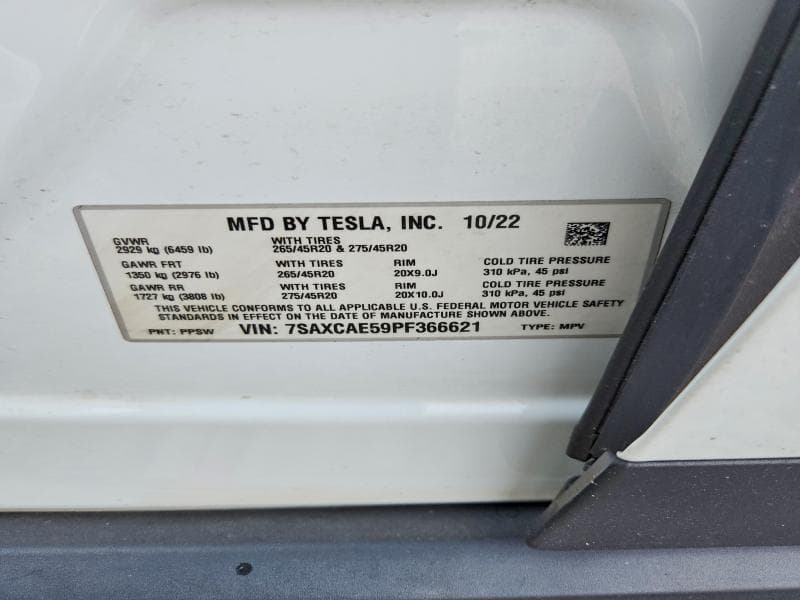 2023 TESLA MODEL X 13