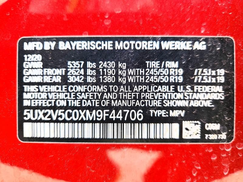 2021 BMW X4 XDRIVEM40I 14