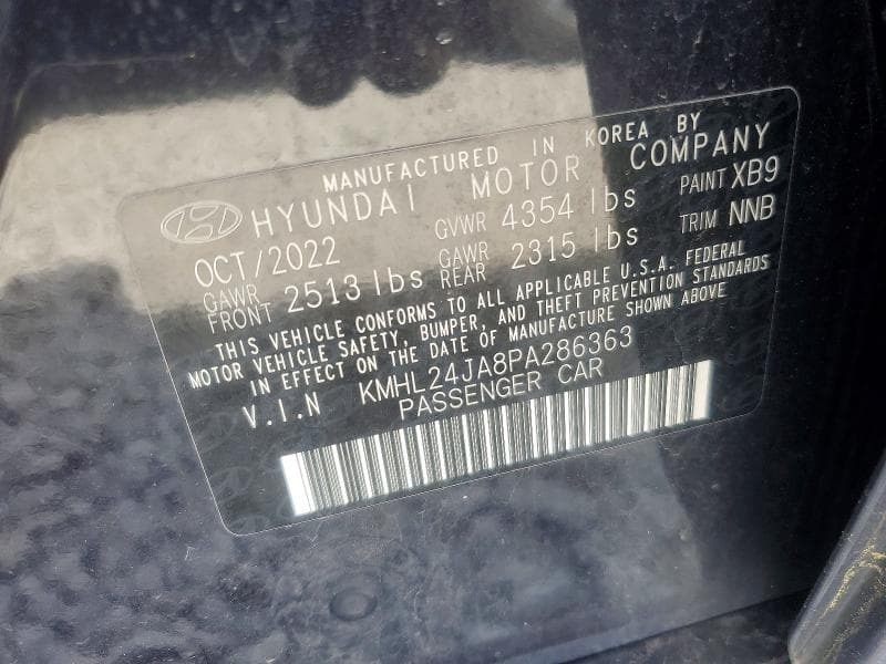 2023 HYUNDAI SONATA SE SE 13