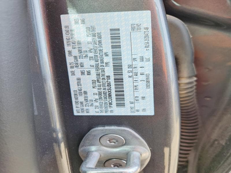 2025 FORD ESCAPE ST LINE ST LINE 12