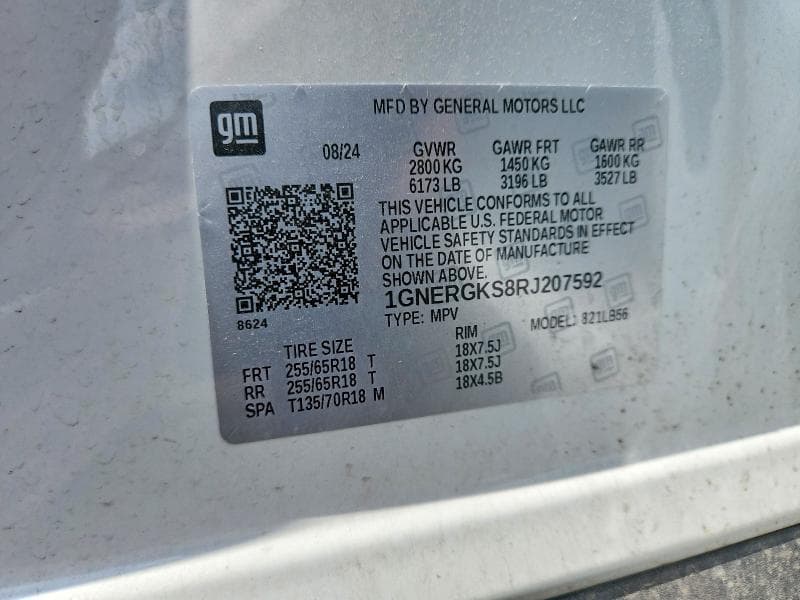 2024 CHEVROLET TRAVERSE LT 13