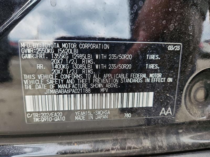 2023 SUBARU SOLTERRA 13