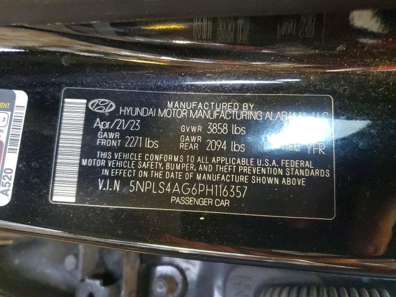 2023 HYUNDAI ELANTRA SEL 12