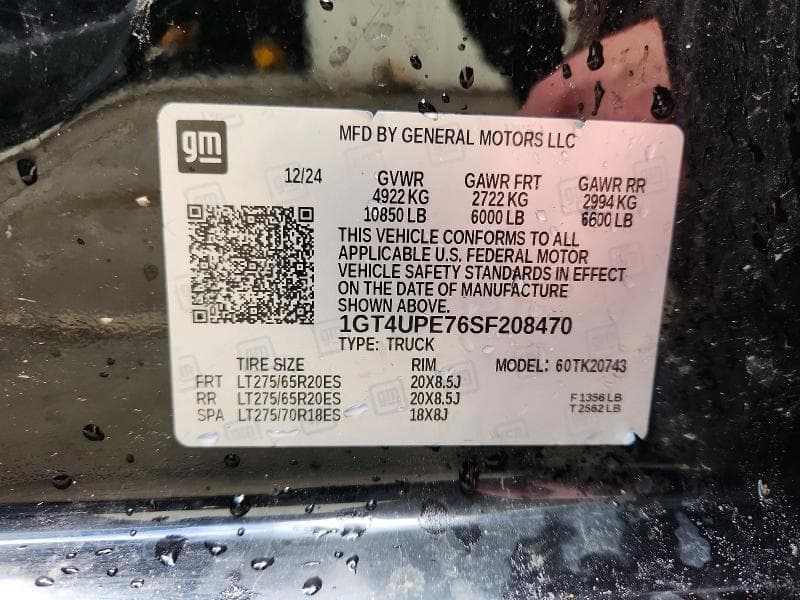 2025 GMC SIERRA K2500 AT4 12