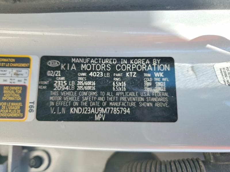 2021 KIA SOUL S S 13