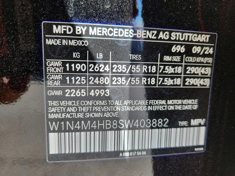 2025 MERCEDES-BENZ GLB 250 4MATIC 13