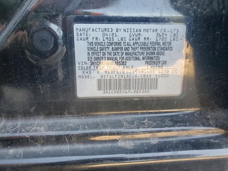 2021 NISSAN VERSA SV 13