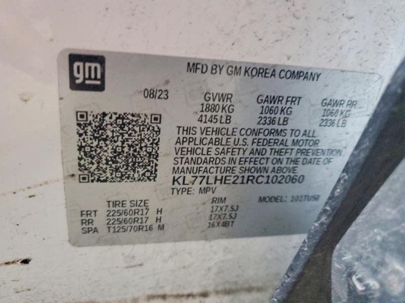 2024 CHEVROLET TRAX 1LT 12
