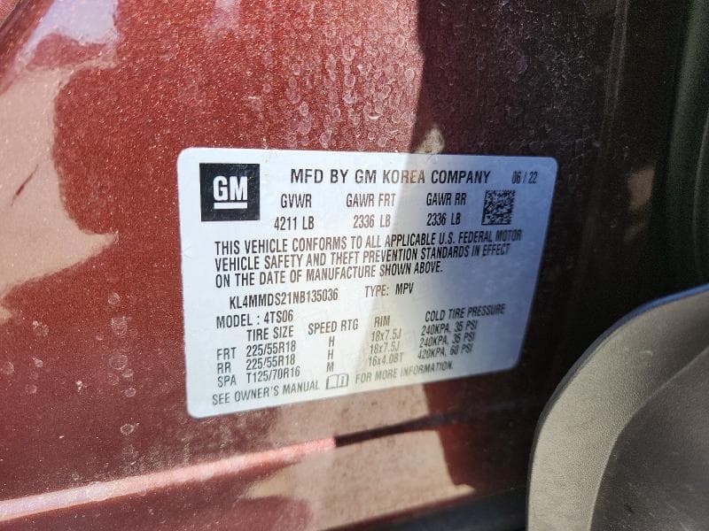 2022 BUICK ENCORE GX SELECT 13