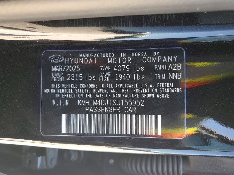 2025 HYUNDAI ELANTRA HYBRID SEL SPORT 12