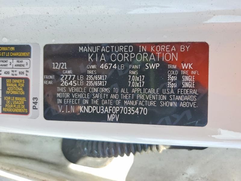 2023 KIA SPORTAGE LX LX 13