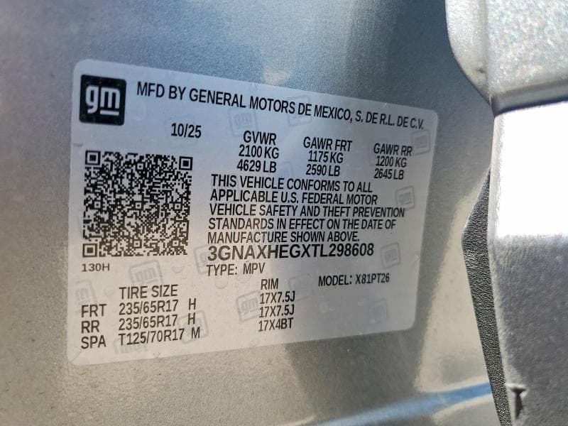 2026 CHEVROLET EQUINOX LT 12