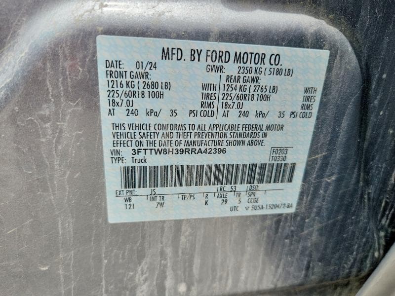 2024 FORD MAVERICK XLT XLT 12