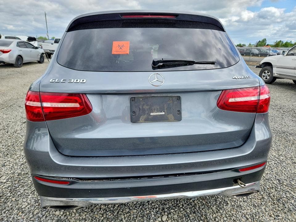 2018 MERCEDES-BENZ GLC 300 4MATIC 300 4MATIC 6