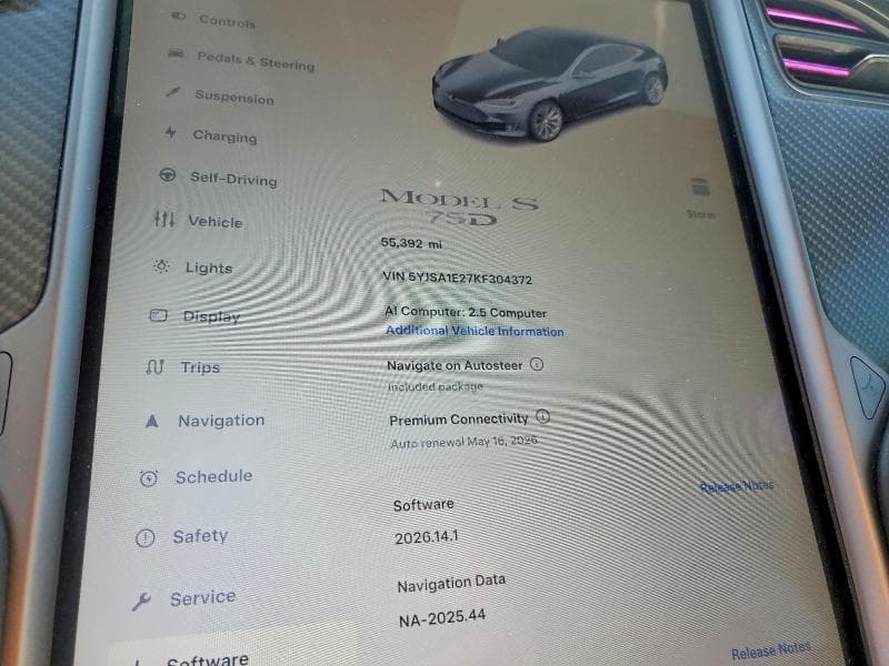 2019 TESLA MODEL S 9