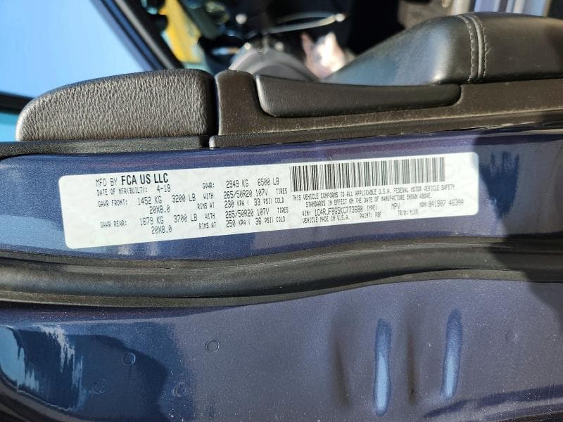 2019 JEEP GRAND CHEROKEE LIMITED 13