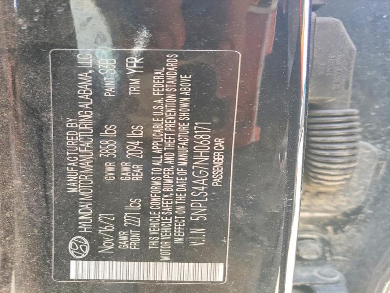 2022 HYUNDAI ELANTRA SEL 12