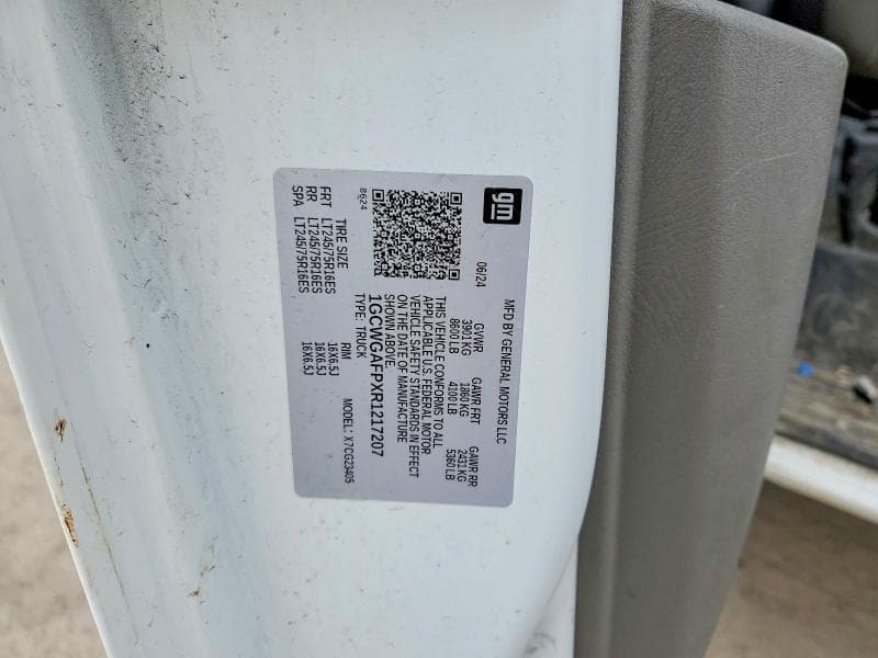 2024 CHEVROLET EXPRESS 4LT 14