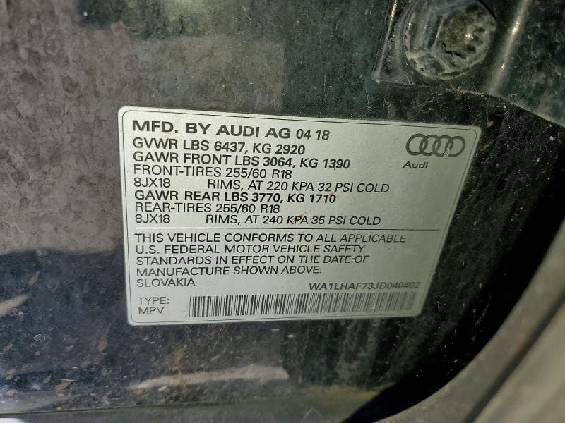 2018 AUDI Q7 PREMIUM PLUS 14