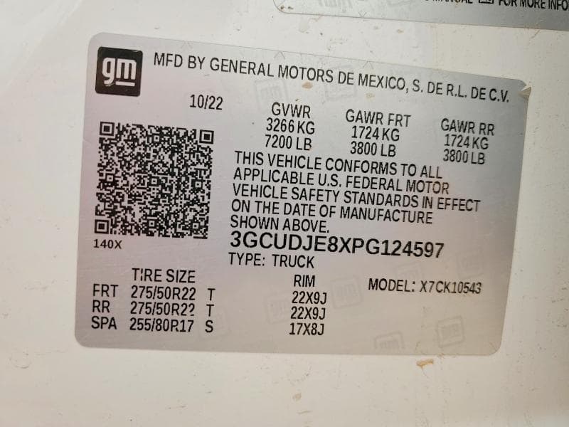 2023 CHEVROLET SILVERADO K1500 HIGH COUNTRY 13