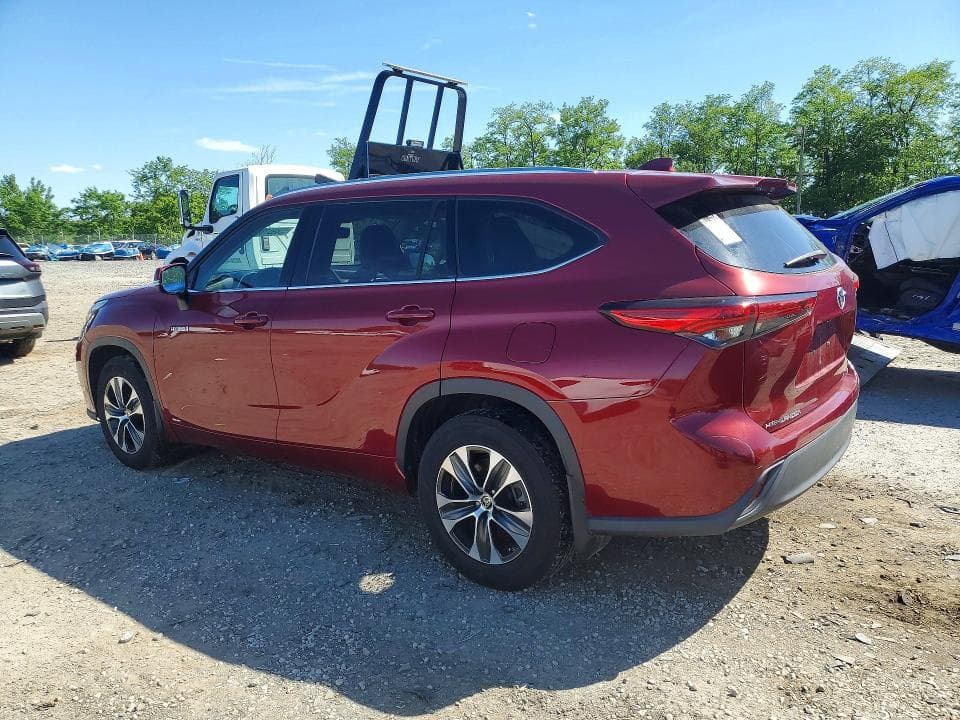 2021 TOYOTA HIGHLANDER HYBRID XLE HYBRID XLE 3