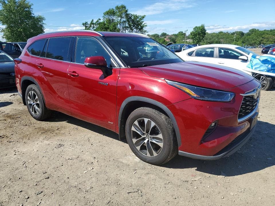 2021 TOYOTA HIGHLANDER HYBRID XLE HYBRID XLE 5