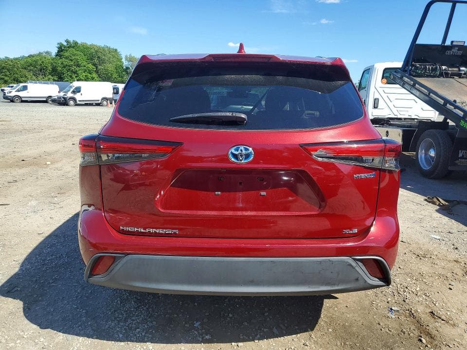 2021 TOYOTA HIGHLANDER HYBRID XLE HYBRID XLE 7