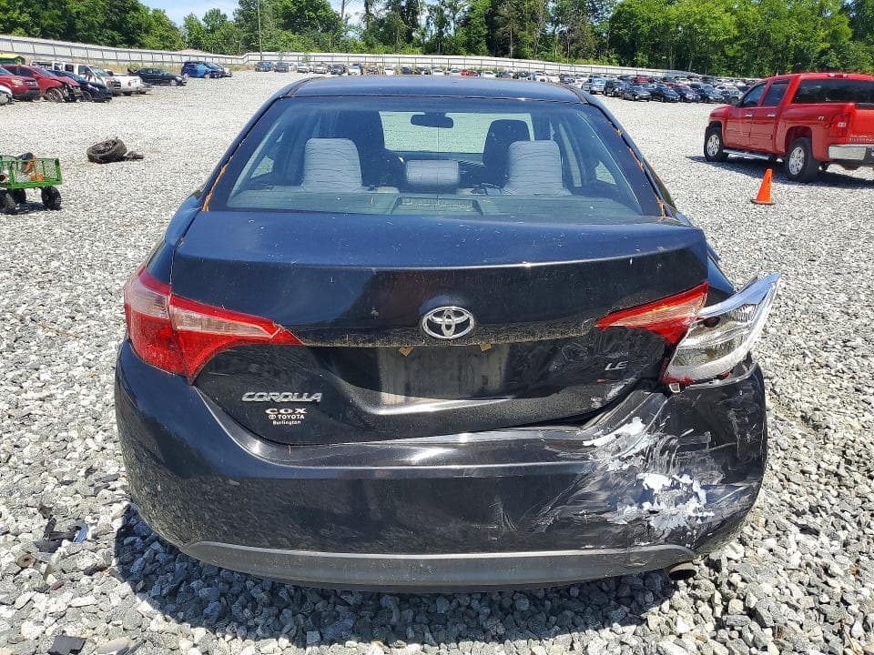 2018 TOYOTA COROLLA LE LE 6