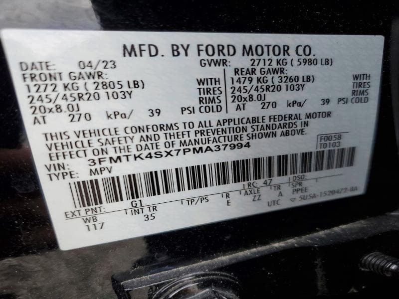 2023 FORD MUSTANG MACH-E GT 13