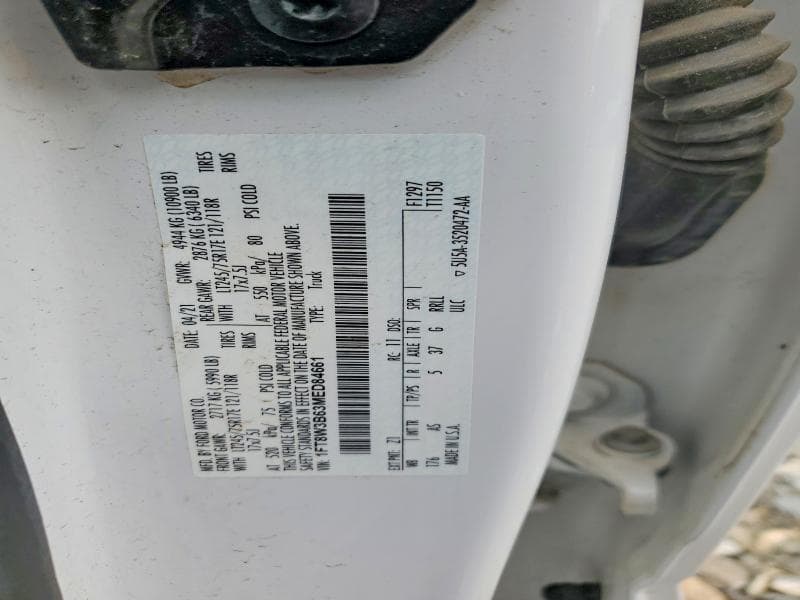 2021 FORD F350 SUPER DUTY 14