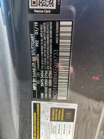 2019 MERCEDES-BENZ E AMG 53 13