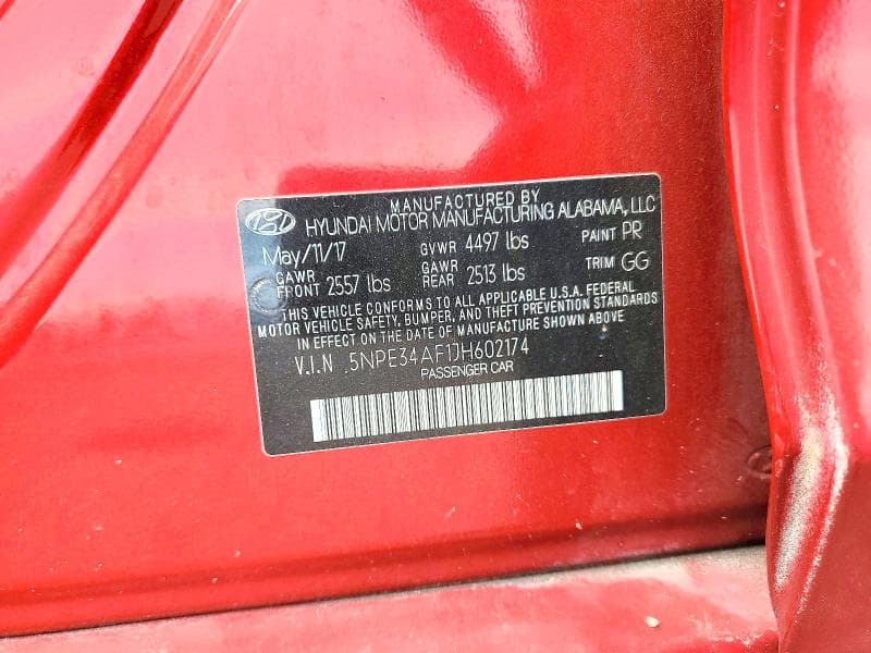 2018 HYUNDAI SONATA SEL 13